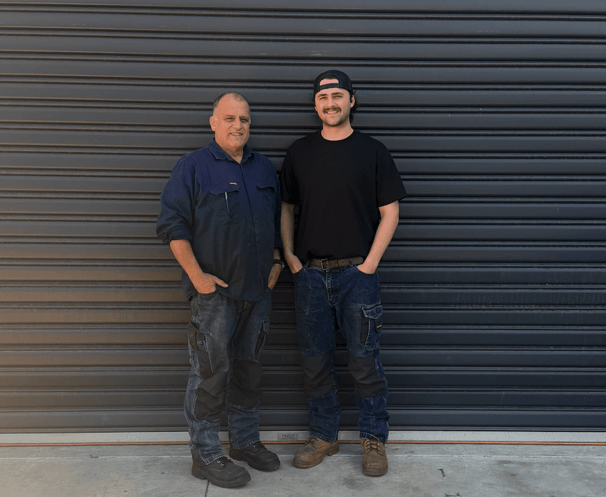 Jack and Phil Carthew, founders of Red Rock Smokers