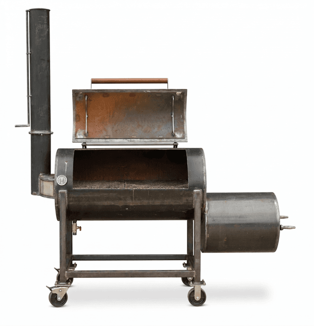Red Rock Smoker diagram showing key features
